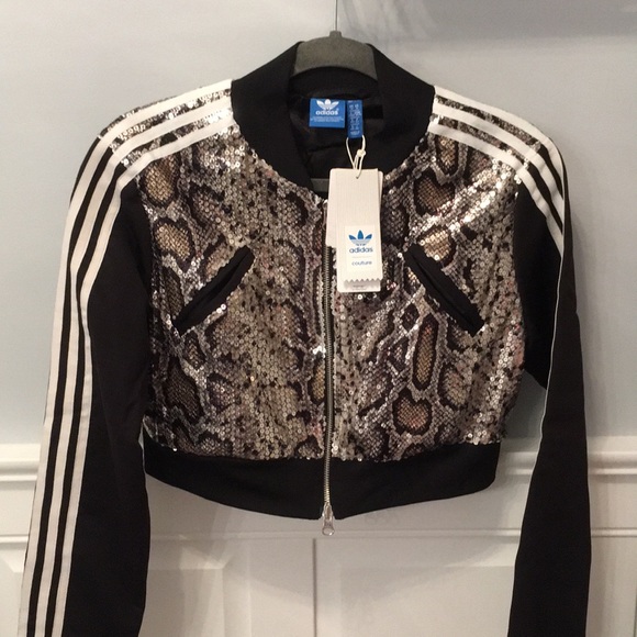 adidas snake print jacket